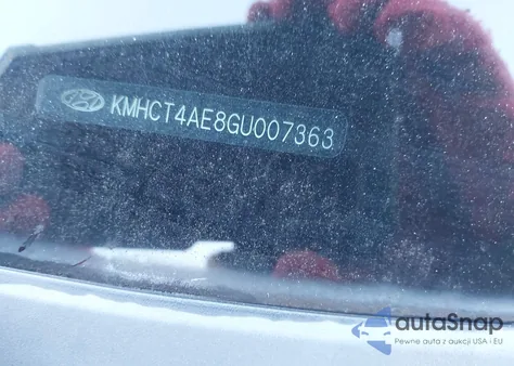 2016 Hyundai Accent Se z USA, uszkodzony, nr VIN KMHCT4AE8GU007363